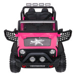 Elektrické autíčko Jeep BEAST 4x4 - MP3 - ružové